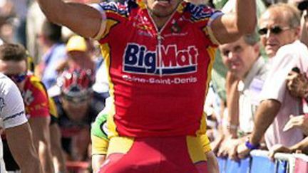 Le maillot de l'équipe Big Mat, en 2002