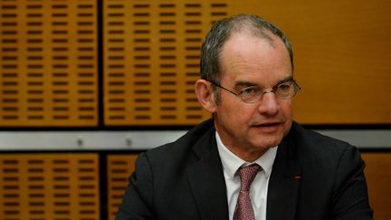 Patrick Jeantet, président de Keolis, le 24 mai 2016. (ERIC PIERMONT / AFP)