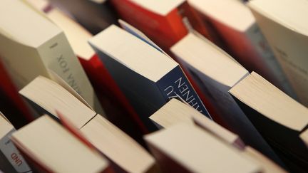 Des livres au salon de Francfort 2015
 (DANIEL ROLAND / AFP)