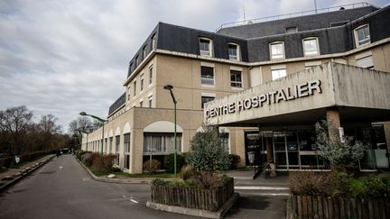 L'hôpital de Meulan-Les Mureaux (Yvelines), le 2 février 2018. (ARTHUR NICHOLAS ORCHARD / HANS LUCAS)