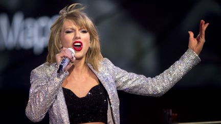 &nbsp; (Taylor Swift en concert à Times Square, le 31 décembre dernier © REUTERS/Carlo Allegri)