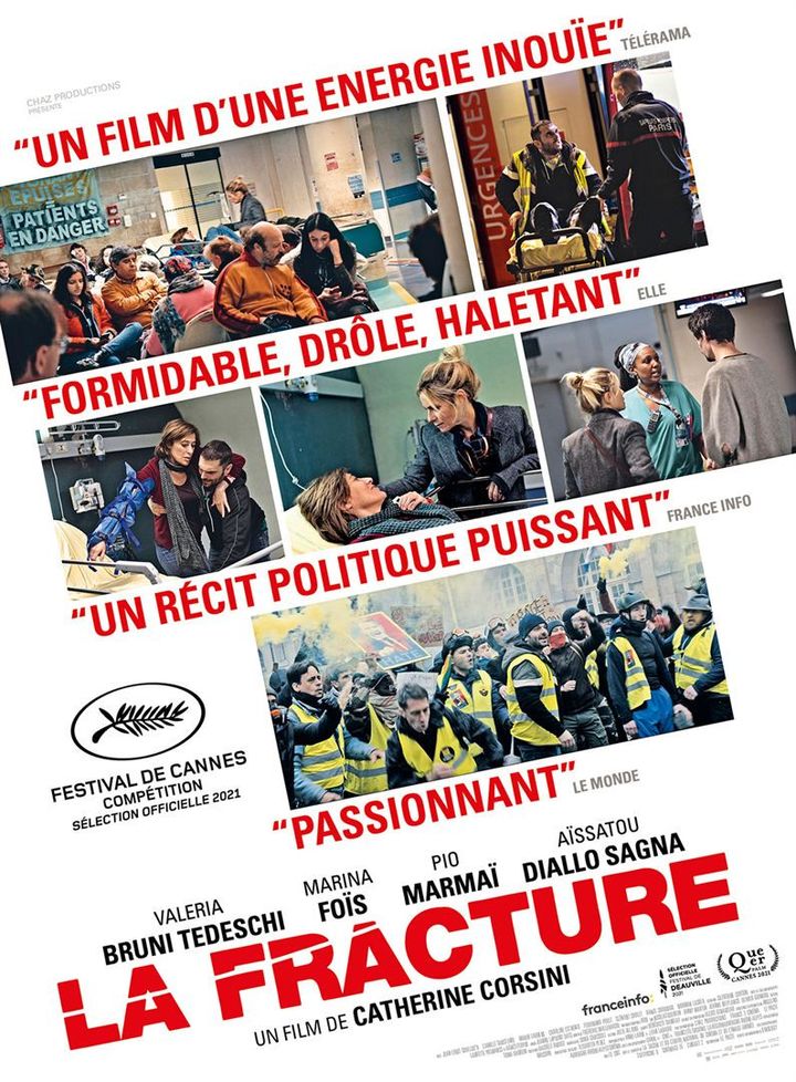 L'affiche de "La Fracture" de Catherine Corsini. (LE PACTE)