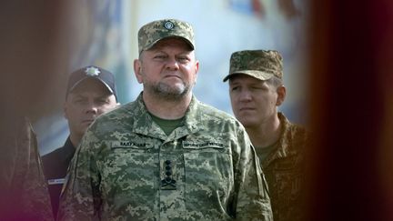 L'ex-commandant en chef ukrainien, Valery Zaloujny, le 28 juillet 2023 à Kiev (Ukraine). (UKRAINIAN PRESIDENTIAL PRESS SER / AFP)