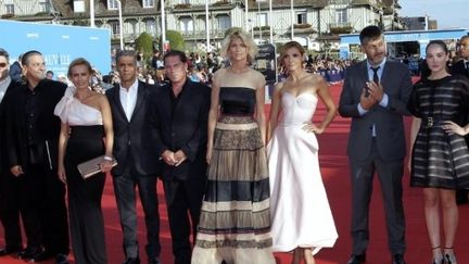 Sandrine Bonnaire présidente du jury du festival du film américain de de Deauville 2012
 (CHARLY TRIBALLEAU / AFP)