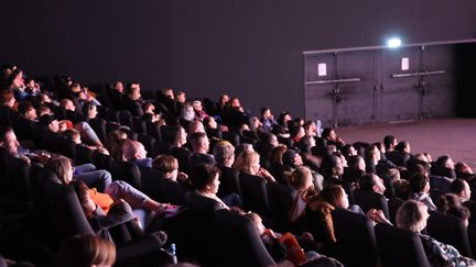 Illustration de spectateurs dans un cinéma dans l'est de la France. (JEAN-FRAN?OIS FREY / MAXPPP)