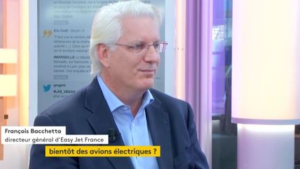 François Bacchetta, directeur général d'Easyjet France, était l'invité de Jean-Paul Chapel, mardi 3 octobre. Il a évoqué le projet de l'avion électrique et la nécessité d'améliorer le trafic aérien en Europe.