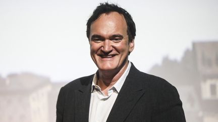 Quentin Tarantino lors de la cérémonie de clôture du Energa Cameraimage International Film Festival, en Pologne.&nbsp; (BEATA ZAWRZEL / NURPHOTO / AFP)