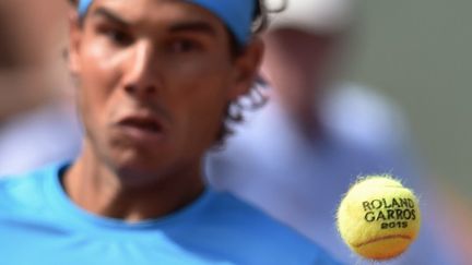 Rafael Nadal, en quête d'un dixième sacre à Roland-Garros (PASCAL GUYOT / AFP)