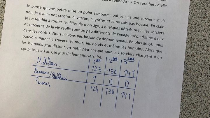 Au collège Les Frères Le Nain de Laon, des séances pour améliorer la vitesse de lecture. (ALEXIS MOREL / FRANCE INFO)