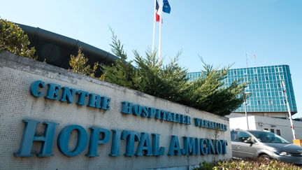 Le centre hospitalier André-Mignot à Versailles le 14 septembre 2020. (NICOLAS LEPAGNOT / HANS LUCAS)