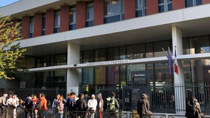 Le lycée Eugène Hénaff de Bagnolet, en Seine Saint-Denis, expérimente le décalage du début des cours de 8 à 9h cette année. (ALEXIS MOREL / RADIO FRANCE)