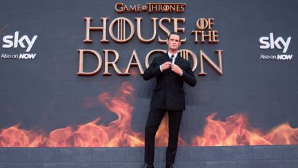 L'acteur britannique Matt Smith assiste à la première de "House Of The Dragon", le 15 août 2022 à Londres. (JEFF SPICER / GETTY IMAGES EUROPE)