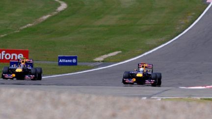 Mark Webber devance pour une fois Sebastian Vettel