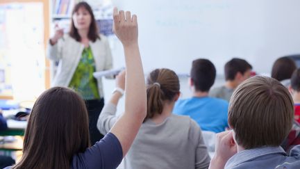 Une classe de coll&egrave;ge &agrave; Saumur (Maine-et-Loire), le 27 mai 2011. (MAXPPP)