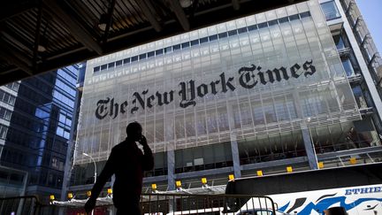 Le "New York Times" a été attaqué par des pirates informatiques. (RAMIN TALAIE / AFP)