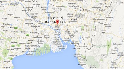 Un ferry a fait naufrage sur une rivi&egrave;re pr&egrave;s de Dacca, la capitale du Banglasdesh, le 15 mai 2014.&nbsp; ( GOOGLE MAPS / FRANCETV INFO )