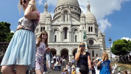 Le Sacré-Coeur est l'un des monuments les plus visités à Paris. (BRUNO LEVESQUE / MAXPPP)