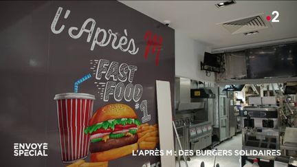 L'Après M : des burgers solidaires (ENVOYE SPECIAL / FRANCE 2)