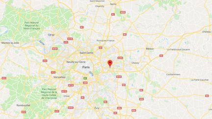 Noisy-le-Grand, en Seine-Saint-Denis. (GOOGLE MAPS)