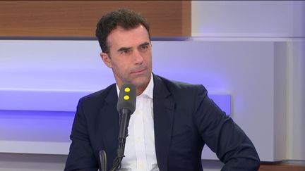 Sandro Gozi, député européen italien du groupe Renaissance. (FRANCEINFO / RADIOFRANCE)