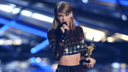 La chanteuse Taylor Swift, le 30 ao&ucirc;t 2015, &agrave; Los Angeles (Etats-Unis). (MATT SAYLES / AP / SIPA)