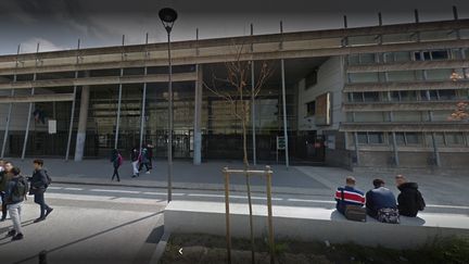 Le lycée&nbsp;&nbsp;Alfred Nobel à Clichy-sous-Bois, en Seine-Saint-Denis. (CAPTURE D'ECRAN GOOGLE MAPS)