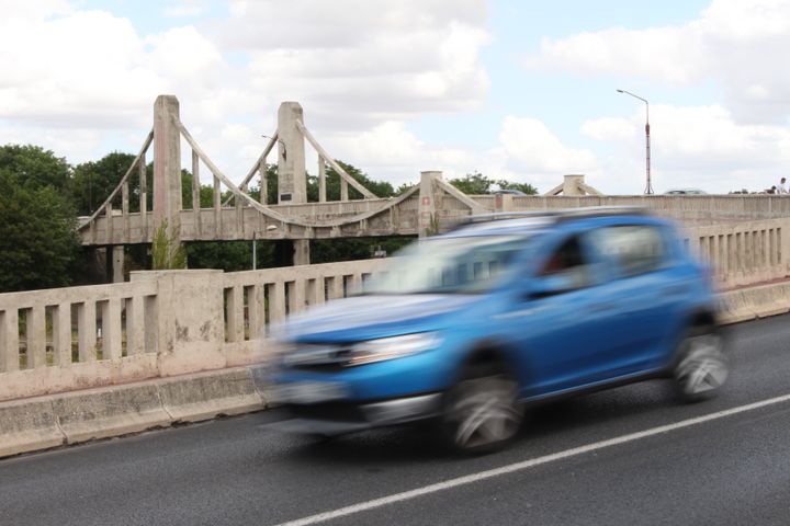 Le pont de Vaux, à Laon (Aisne), le 30 juillet 2019. (ROBIN PRUDENT / FRANCEINFO)