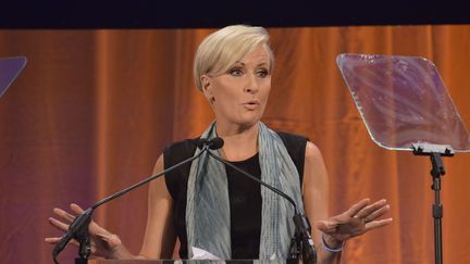 Mika Brzezinski, le 30 septembre 2014 à New York (Etats-Unis).&nbsp; (EUGENE GOLOGURSKY / GETTY IMAGES NORTH AMERICA / AFP)