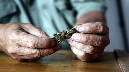 Les&nbsp;personnes âgées&nbsp;sont de plus en plus nombreuses à se tourner vers le cannabis thérapeutique aux Etats-Unis.&nbsp; (IVAN FRANCO / MAXPPP)