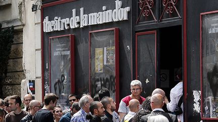 Théâtre de la Main d'Or à Paris en juillet  2014
 (FRANCOIS GUILLOT / AFP)