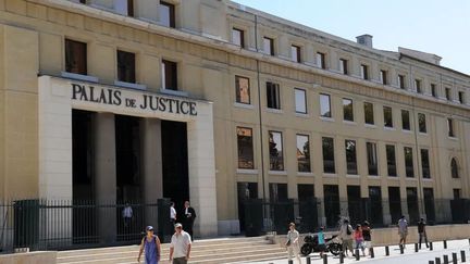 Le tribunal de grande instance de Nîmes dans le Gard. (HERVE SALLAFRANQUE / RADIOFRANCE)