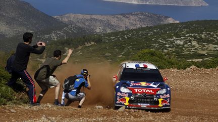 Sébastien Loeb à l'attaque avec la DS3