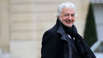 Franck Provost à l'Elysée le 21 janvier 2014. (KENZO TRIBOUILLARD / AFP)