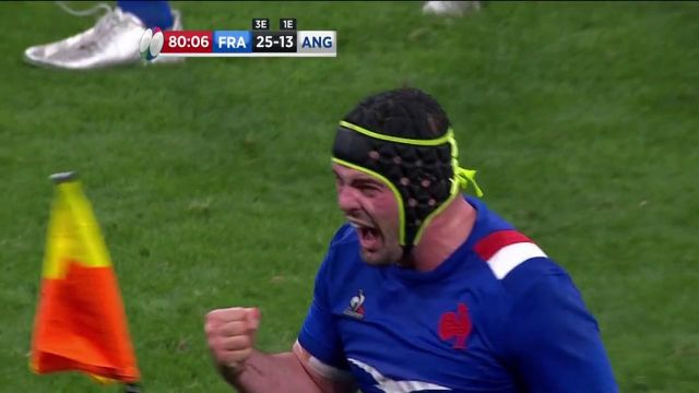 Dans un match maitrisé, les Bleus s'imposent 25-13 au Stade de France et signent le 10ème Grand Chelem de leur histoire ! Superbe victoire des Bleus dans un Stade de France virevoltant !