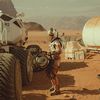 L'acteur américain Matt Damon dans le film "Seul sur Mars" ("The Martian"), sorti en 2015.&nbsp;&nbsp;Il y incarne l’astronaute Mark Watney resté seul sur la planète rouge dans un campement. (TWENTIETH CENTURY FOX)