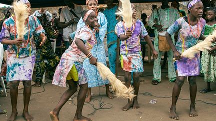 Festival Osogbo en 2013, danses traditionnelles
 (Zhang Weiyi / XINHUA / AFP)