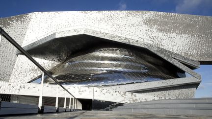 La Philarmonie de Paris signée Jean Nouvel, sur le toit
 (KENZO TRIBOUILLARD / AFP)