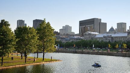 &nbsp; (Montréal et son vieux port. © MaxPPP)