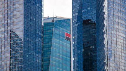 The headquarters of Société Générale in La Défense, in Hauts-de-Seine, October 20, 2022. (MAEVA DESTOMBES / HANS LUCAS/ AFP)