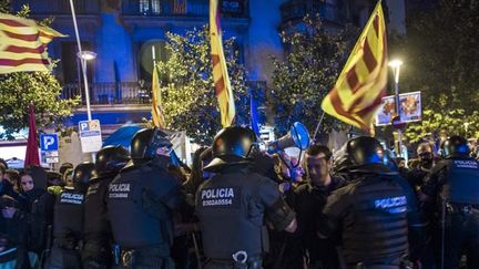 &nbsp; (L'organisation refusée du référendum avait provoqué des manifestations à Barcelone fin septembre © MaxPPP)