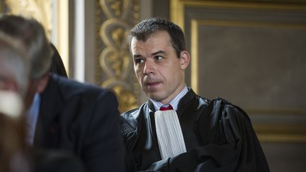 Fabrice Burgaud en ao&ucirc;t 2014, &agrave; Paris. (FRED DUFOUR / AFP)