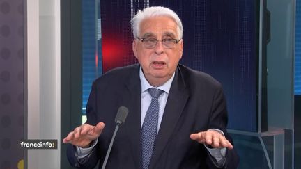 Jean-Pierre Sueur, sénateur PS du Loiret, membre de la commission des lois, invité du 18h50 franceinfo, mercredi 1er juin 2022. (CAPTURE ECRAN / FRANCEINFO)