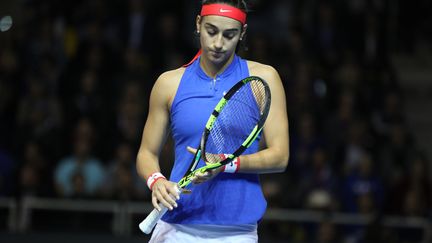 La joueuse française Caroline Garcia (ELYXANDRO CEGARRA / ANADOLU AGENCY)