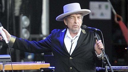 Bob Dylan au festival des Vieilles Charrues, à Carhaix, le 22 juillet 2012
 (David Vincent / AP / Sipa)