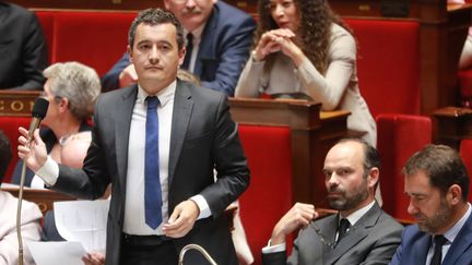 VIDEO. "C'est le privilège de l'opposition de dire n'importe quoi", répond Darmanin, interpellé sur les baisses de budget aux collectivités locales