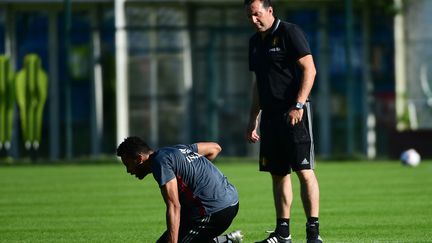 Le milieu belge Moussa Dembélé.  (EMMANUEL DUNAND / AFP)