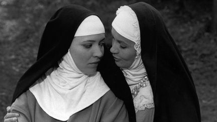 Anna Karina (à gauche) dans "Suzanne Simonin, la religieuse de Diderot" de Jacques Rivette sorti en 1966.
 (Kobal The Picture Desk / AFP)