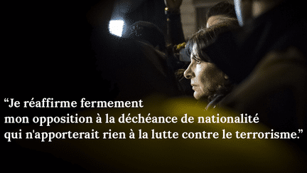 Anne Hidalgo, maire PS de Paris,&nbsp; le 23 décembre sur Twitter (MAXPPP)