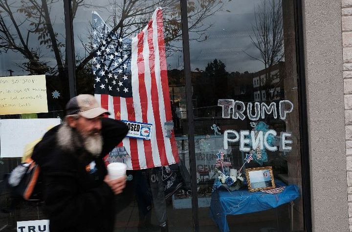 Sans abri de Liverpool, dans l'Ohio, le 24 octobre 2016.  ( Spencer Platt / Getty Images / AFP)