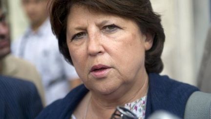 Candidate à la primaire socialiste, Martine Aubry est actuellement en congés de ses fonctions première secrétaire du PS. (AFP - Bertrand Langlois)